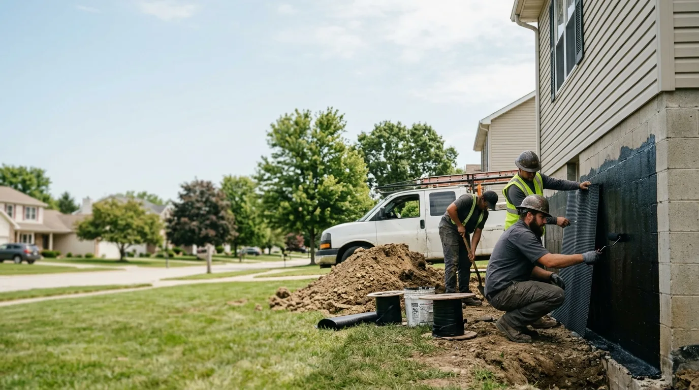 Basement Waterproofing in Harper Woods, MI near me